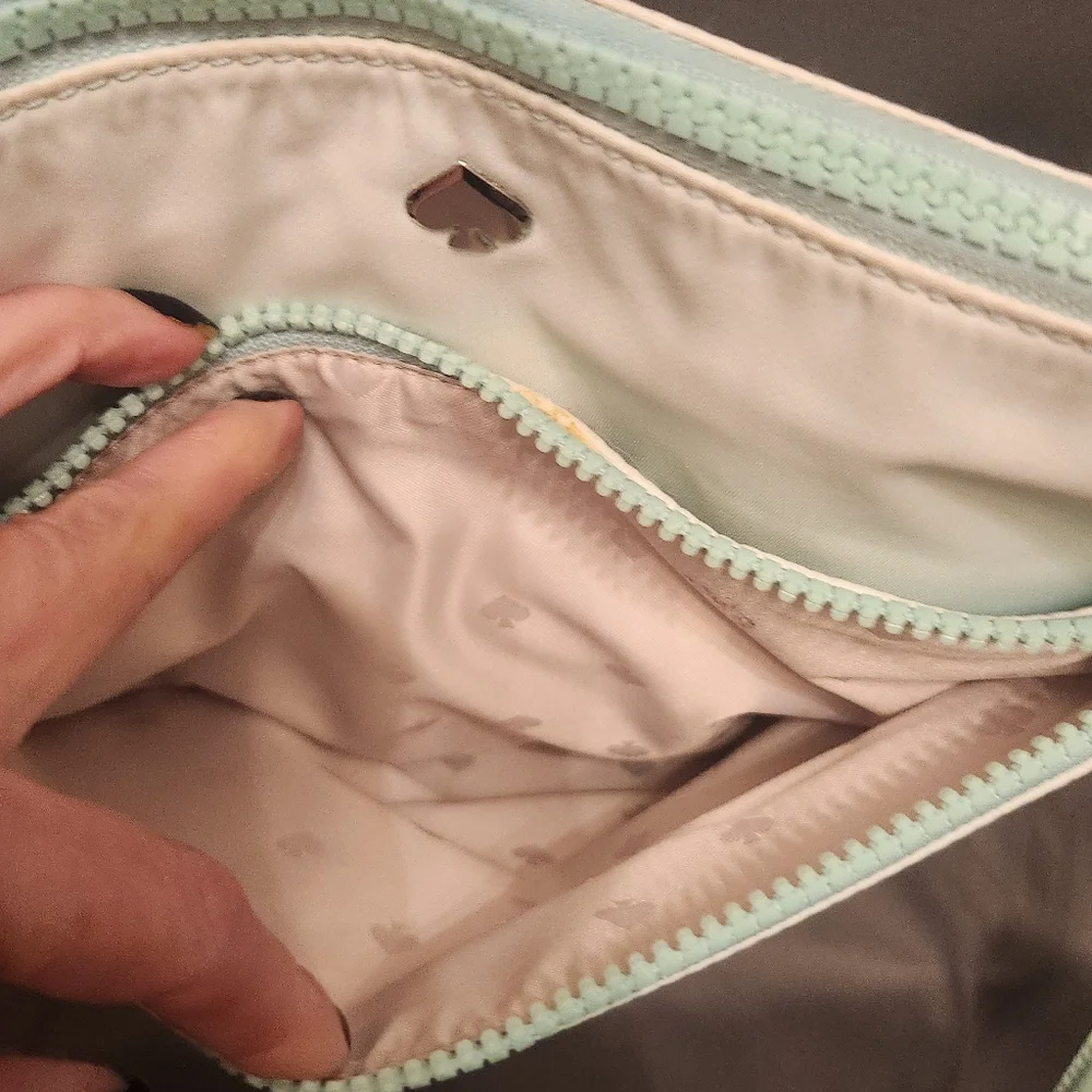 Kate Spade Jae Degrade Flat Crossbody Fiji Green
